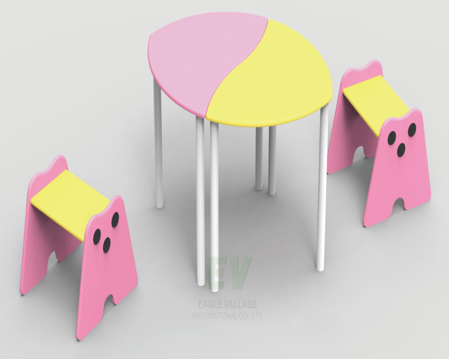 LITTLE MONSTER SEPARATELY TABLE & CHAIRS
